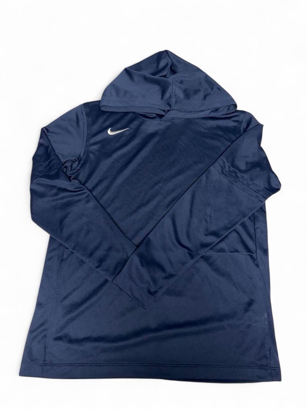 Nike Dri-FIT Hooded Performance Shirt Navy Blue Men’s M HF7108-419